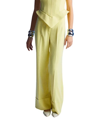 Nocturne Women's High Waist Palazzo Pants