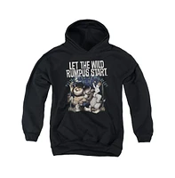 Where The Wild Things Are Boys Youth Rumpus Pull Over Hoodie / Hooded Sweatshirt