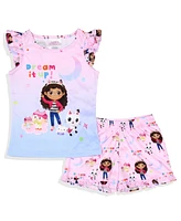 Gabby's Dollhouse Toddler Girls Dream It Up Sleep Pajama Set Shorts