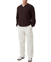Cotton On Men's Jimmy Long Sleeve Polo
