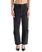 Steve Madden Women's Haniel Barrel-Leg Utility Pants