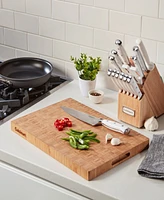 Cuisinart 17" Reversible End-Grain Bamboo Cutting Board