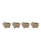 Slickblue Ceramic Mouse Planter (Set of 4)