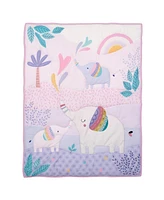 Bedtime Originals Elephant Dreams 5-Piece Nursery Baby Crib Bedding Set