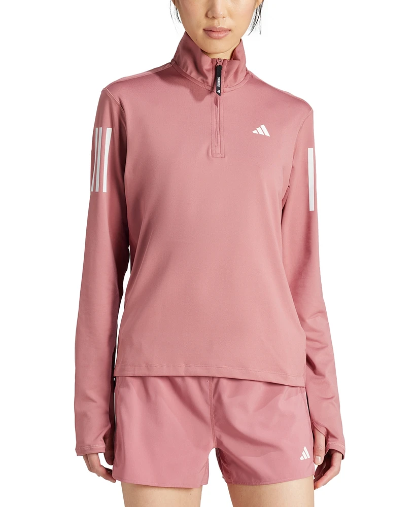 adidas Women's Own The Run Half-Zip Sweatshirt