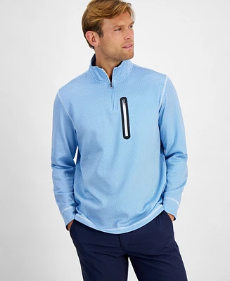 Club Room Men's Golf Tech Quarter-Zip Sweatshirt