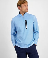 Club Room Men's Golf Tech Quarter-Zip Sweatshirt