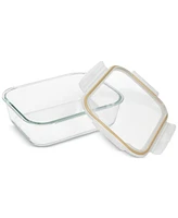 Sedona Kitchen 2-Piece Extra-Large Glass Food Storage Container Set