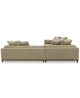 Closeout! Brendalyn 3-Pc. Modular Fabric Sectional Chaise & Sofa Set, Created for Macy's