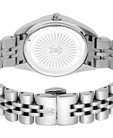 Roberto Cavalli Women's Quartz Silver-tone Stainless Steel Watch 31mm