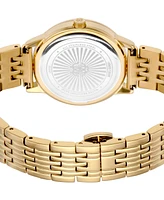 Roberto Cavalli Women's Quartz Gold-tone Stainless Steel Watch 32mm