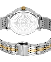 Roberto Cavalli Women's Quartz Two-tone Stainless Steel Watch 32mm