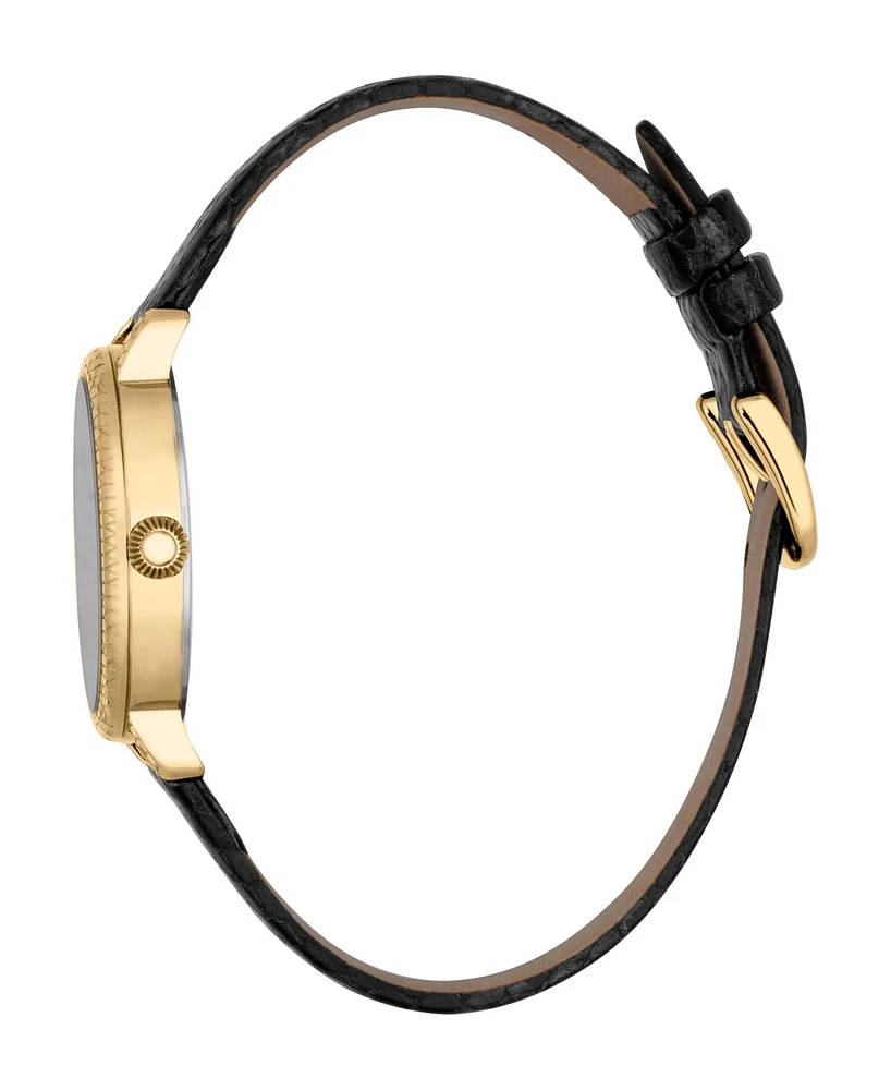 Roberto Cavalli Women's Quartz Leather Watch 32mm