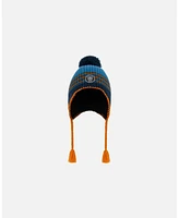 Deux par Boy Peruvian Knit Hat Blue And Orange - Toddler|Child