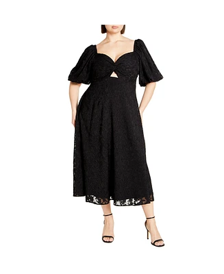 City Chic Women's Inez Maxi Dress