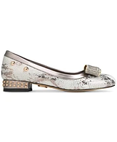 Things Ii Come Women's London Luxurious Embellished Ballet Flats - Off