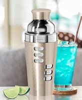 Oggi Dial a Drink 23oz Stainless Steel Cocktail Shaker