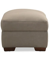 Kovner Leather Ottoman, Created for Macy's