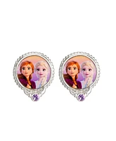 Disney Frozen Ii Anna and Elsa Sisters Stud Earrings