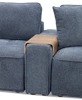 Nycolle -Pc. Modular Fabric L-Shape Sectional