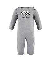 Hudson Baby Boys Unisex Cotton Coveralls