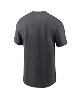 Nike Men's Charcoal New York Giants Primary Logo T-Shirt