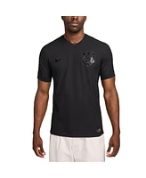 Nike Men's Black Corinthians 2024/25 Away Authentic Jersey