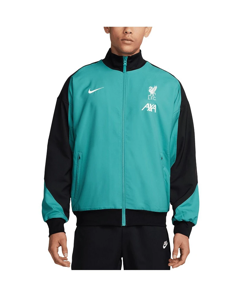 Nike Men's Teal Liverpool 2024/25 Strike Anthem Full-Zip Jacket