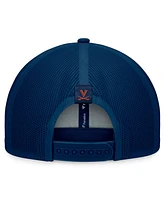 Top of the World Men's Navy Virginia Cavaliers Carson Trucker Adjustable Hat