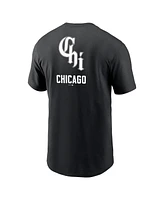 Nike Men's Black Chicago White Sox City Connect 2-Hit T-Shirt