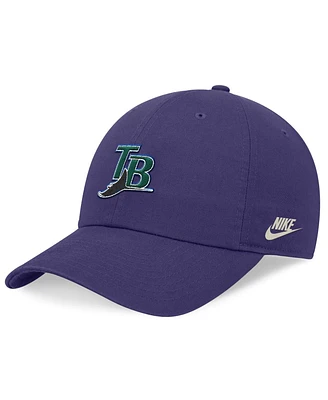 Nike Men's Purple Tampa Bay Rays Rewind Cooperstown Collection Club Adjustable Hat