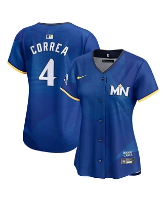 Nike Women's Carlos Correa Royal Minnesota Twins 2024 City Connect Limited Jersey