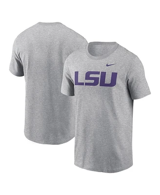 Nike Men's White Lsu Tigers Primetime Evergreen Logo T-Shirt