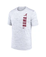 Nike Men's White Alabama Crimson Tide 2024 Sideline Velocity Performance T-Shirt