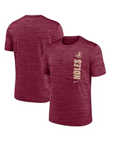 Nike Men's Garnet Florida State Seminoles 2024 Sideline Velocity Performance T-Shirt