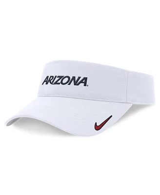 Nike Men's and Women's White Arizona Wildcats 2024 Sideline Fit Ace Visor