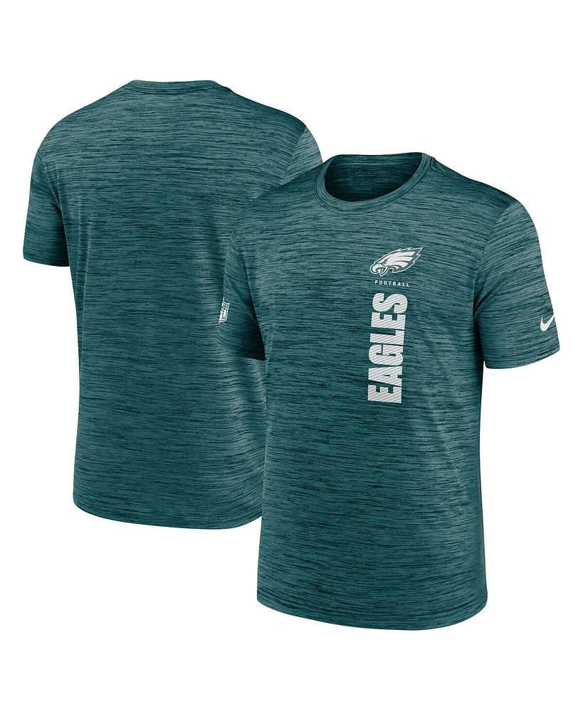 Nike Men's Midnight Green Philadelphia Eagles 2024 Sideline Velocity Performance T-Shirt