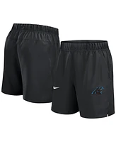 Nike Men's Black Carolina Panthers Blitz Victory Performance Shorts