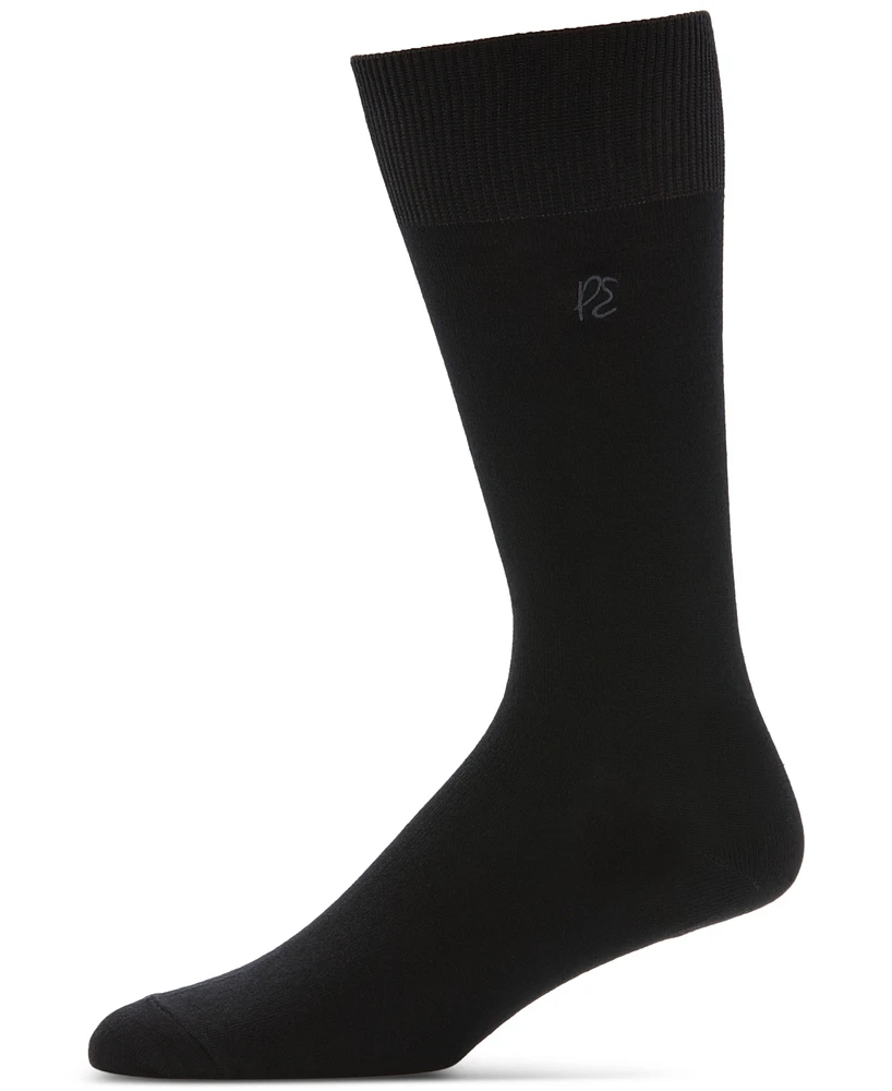 Perry Ellis Men's Socks, Rayon Dress Sock Single Pack