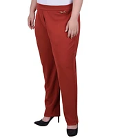 Ny Collection Plus Scuba Crepe Ankle Pant