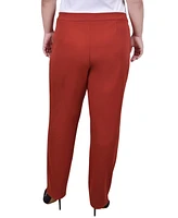 Ny Collection Plus Scuba Crepe Ankle Pant