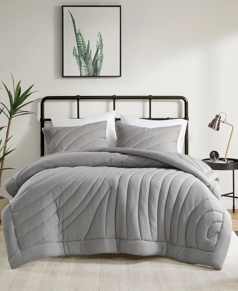 Urban Habitat Juniper Puffy 3-Pc. Comforter Set, King/California King