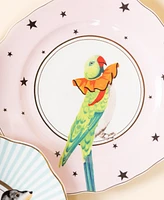 Yvonne Ellen Animal Tea Plates, Set of 4