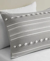 Urban Habitat Rowan Striped 3-Pc. Duvet Cover Set, Full/Queen