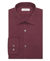 Calvin Klein Steel Men's Slim Fit Pincord Dress Shirt