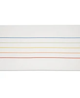 Design Imports Stripe Tassel Table Runner 14x108