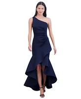 Eliza J Women's One-Shoulder High-Low Hem Sleeveless Gown