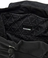 Guess Men's Roma Flap Logo Backpack