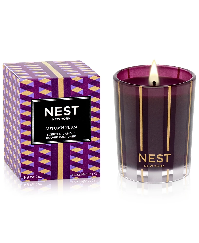 Nest New York Autumn Plum Votive Candle, 2 oz.