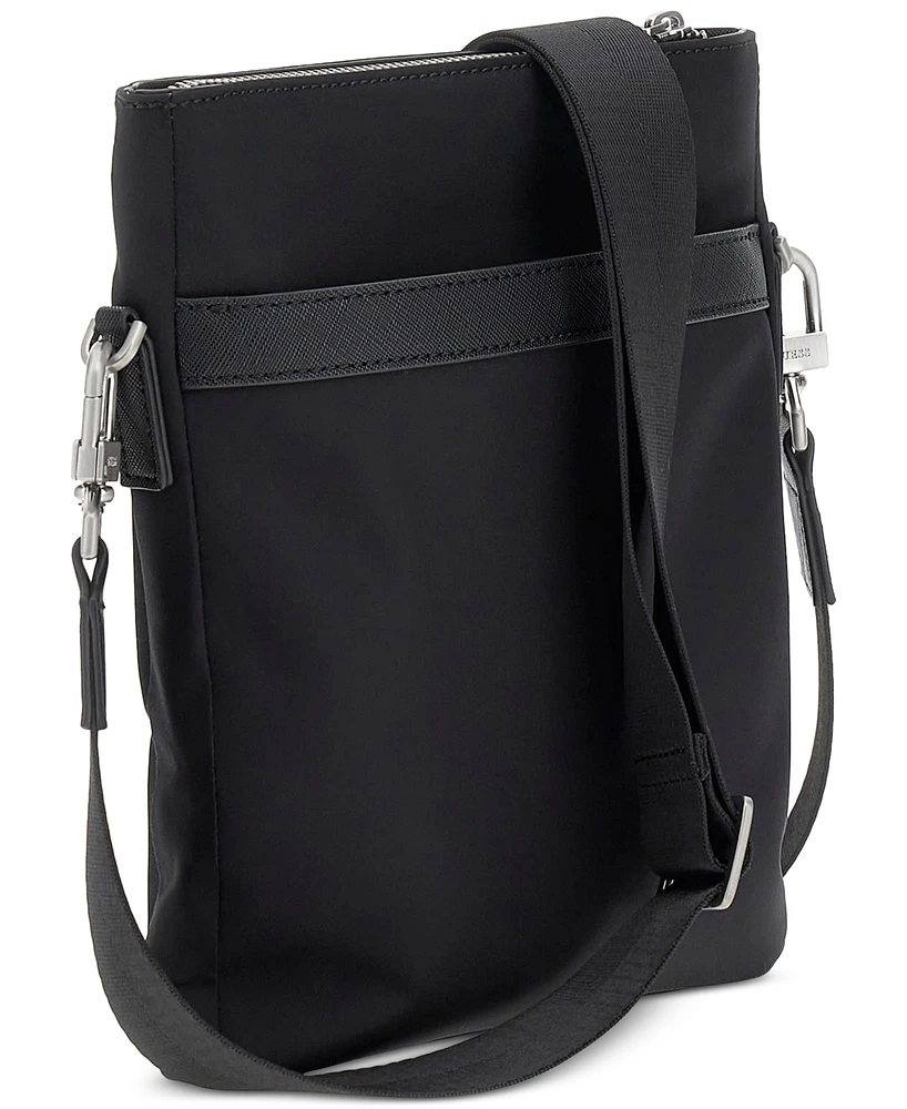 Guess Men's Roma Crossbody Logo Bag - Bla